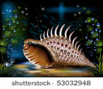 the underwater world of fish  ...