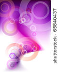 purple abstract shape with...