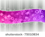 wave of purple circle background