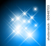 vector glittering stars on dark ...