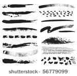 a collection of natural brush...