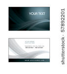 business card template. eps10...