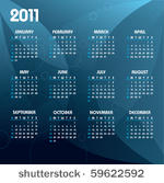 2011 calendar. abstract...
