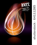 basketball poster  eps10 vector