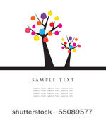 apple trees. design for...