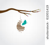 butterflies cocoon  vector...