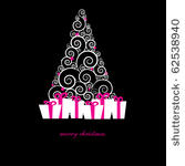 gift boxes under christmas tree