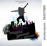 colour grunge the poster
