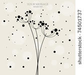vector flower background