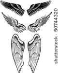 vector image wings