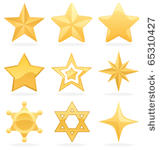 golden star icons  9 golden...