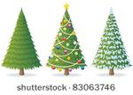christmas tree  cartoon...