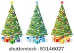 christmas tree and gifts ...