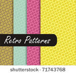 colorful retro patterns