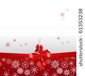 beautiful christmas red postal