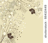 stylish floral light beige...