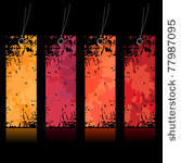 modern shopping grunge tags for ...