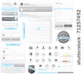 website frame elements pack...