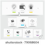 web design carousel elements...