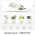 web design carousel elements...