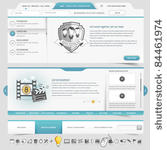 web site template navigation...