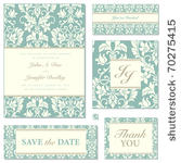 set of ornate vector frames....