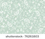 abstract blue flowers background