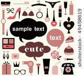vector girl set