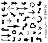 lots of black arrows