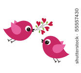 birds with love
