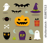 cute halloween icons