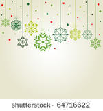 vector set of snowflakes...