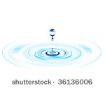 falling water drop background...