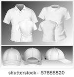 vector. men's polo shirt and t...