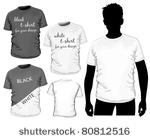 vector t shirt design template  ...