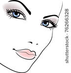 beauty girl face  beautiful...