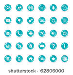 icons set for web applications  ...