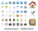 icons set for web applications  ...