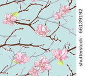 apple tree seamless background