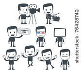 vector illustration of a simple ...