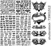over 150 tribal tattoos. set 1 6