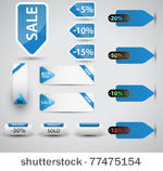 set of vector price tags. you...