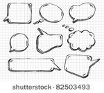 comics style speech bubbles