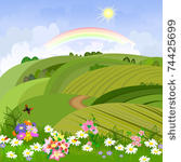 spring landscape