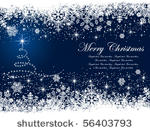 abstract winter blue background ...