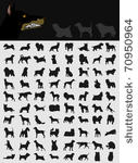 black silhouettes of different...