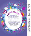 amusement park flyer design  ...