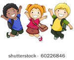 a small group of students...