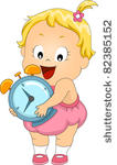 illustration of a toddler...