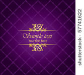 vector vintage luxury background